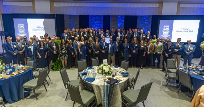 Group photo from the 125 Mining Gala